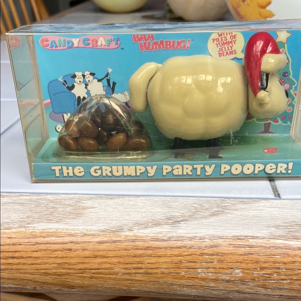 Grumpy Party Pooper with Jelly Beans